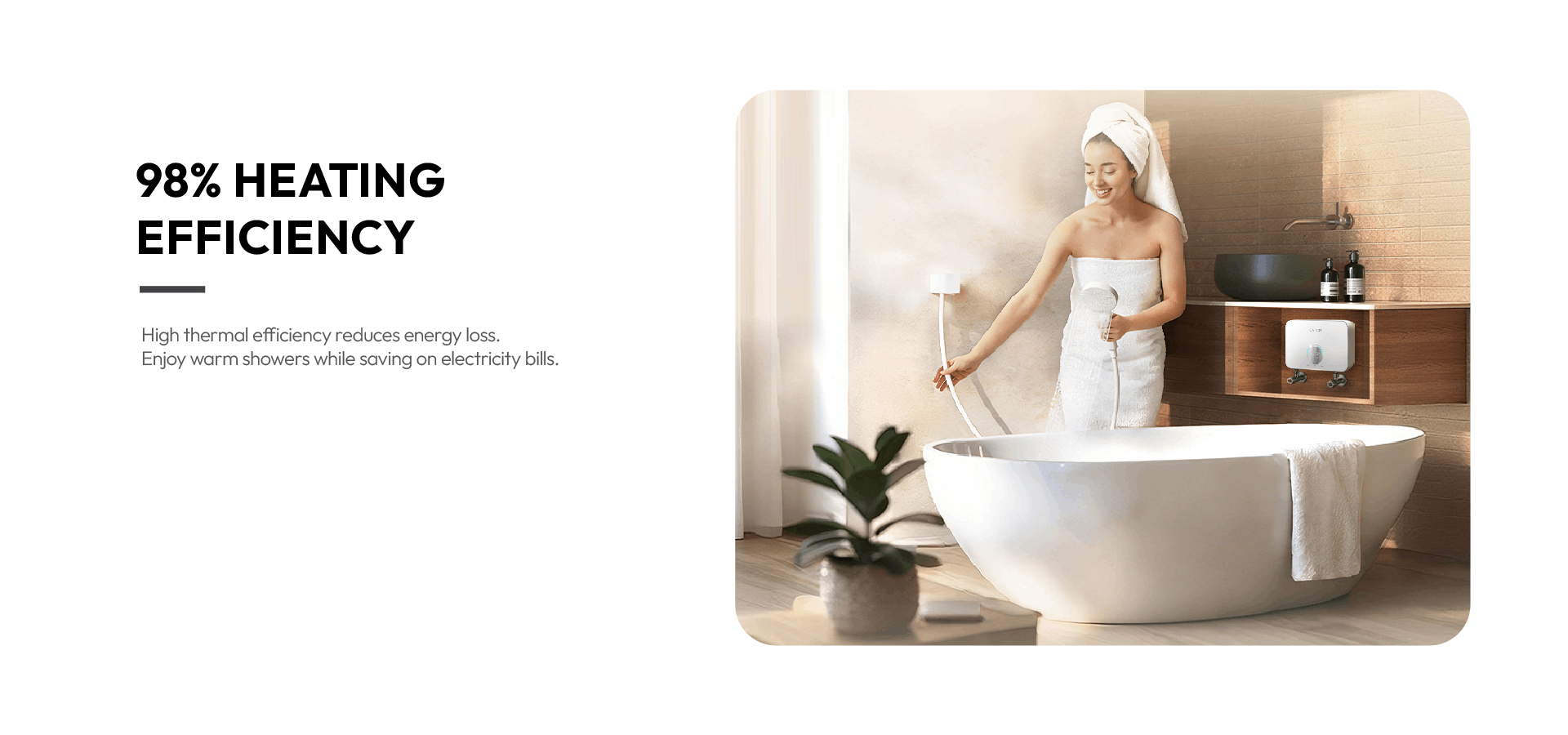 Nova Series boats 98% heating efficiency