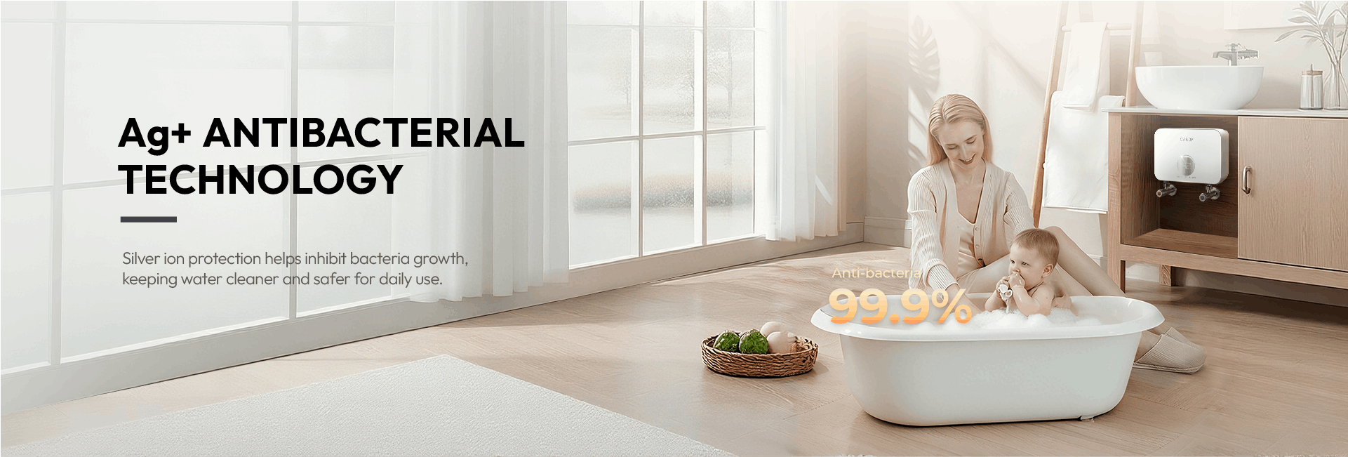 Nova Series has ag+ antibacterial technology