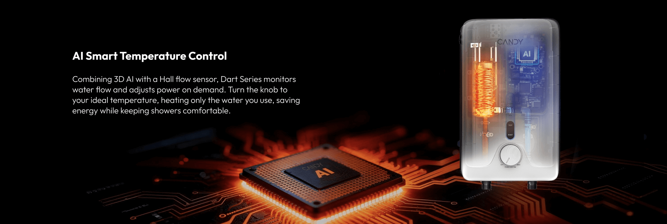 Dart Series boasts ai smart temperature