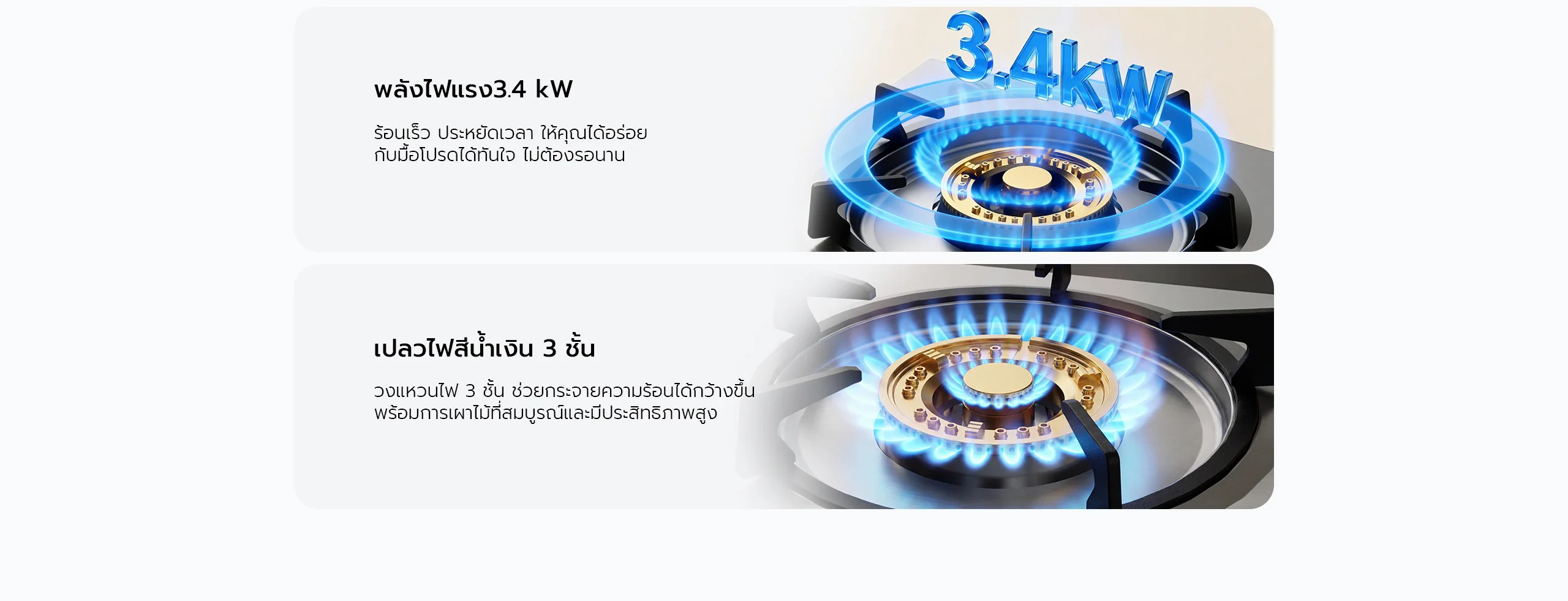 เตาแก๊สพกพา candy เตาไฟฟ้า 3 ชั้น ร้อนเร็ว แรงสะใจ